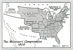 The 1820 Missouri Compromise