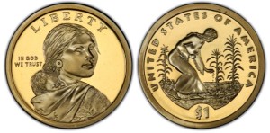 Sacagawea dollar coin, 2009