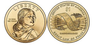 Sacagawea dollar coin, 2010