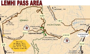 Sacagawea Memorial at Lemhi Pass